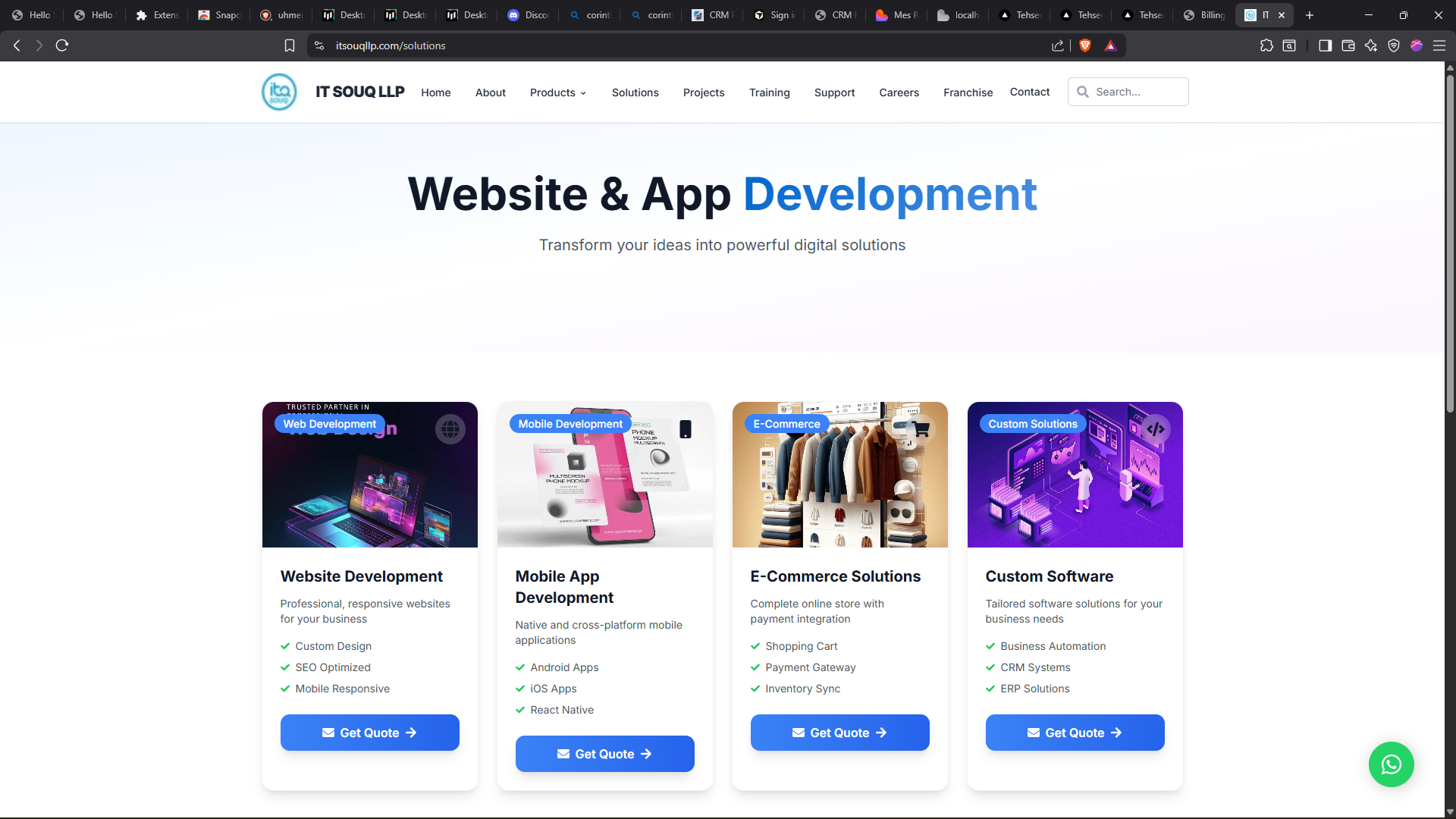 IT SOUQ Website